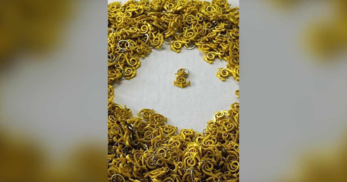Chaveiro Marinha do Brasil, projeto da ImaginaTech para Marinha do Brasil