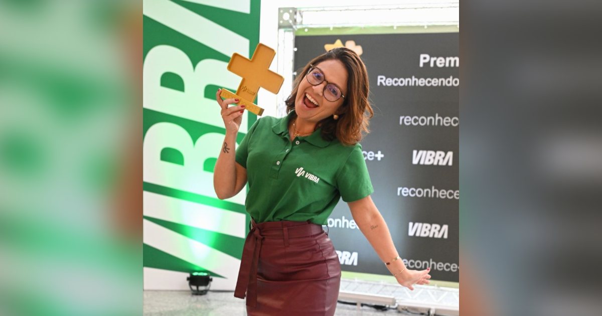 Troféu Reconhece+ Vibra Energia, projeto da ImaginaTech para Vibra Energia